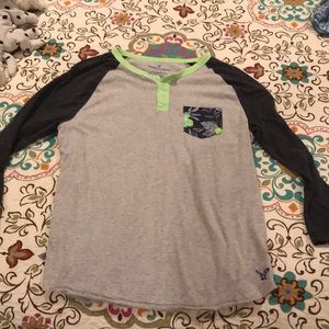 Size Medium raglan from American Eagle